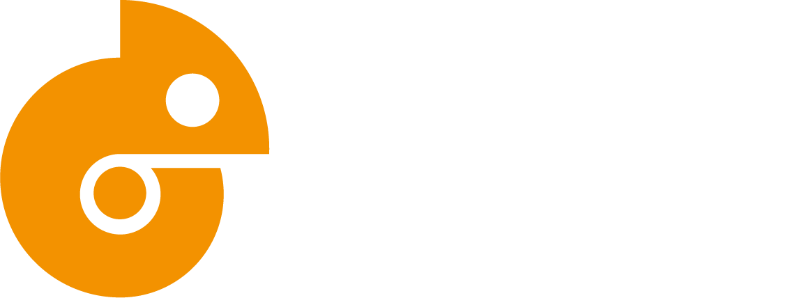 Logo Chameleon at work